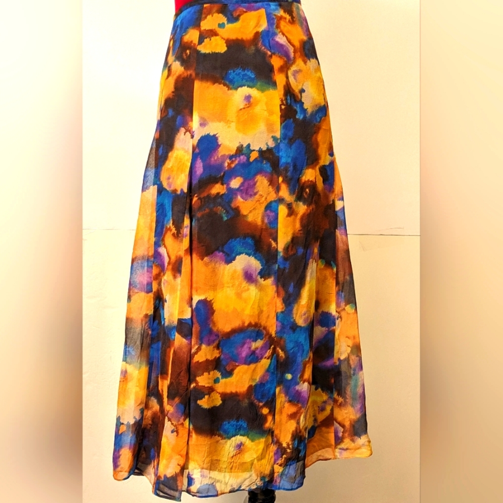 Vintage SILK Lining JONES NEW YORK Collection Skirt Size 16